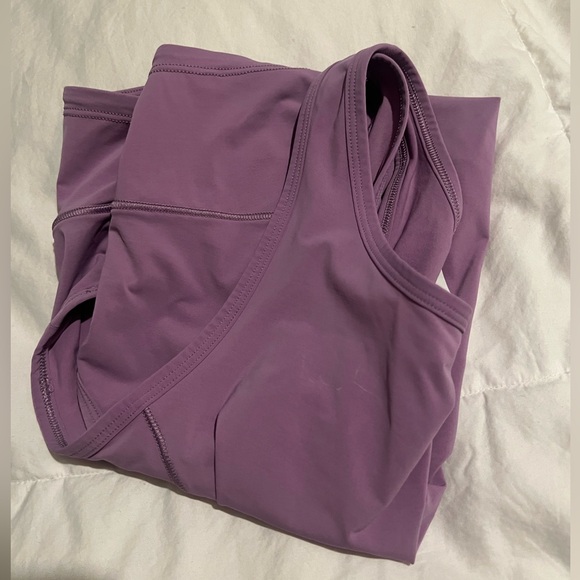 Purple Lululemon Racerback Running Tank Top - Picture 3 of 5